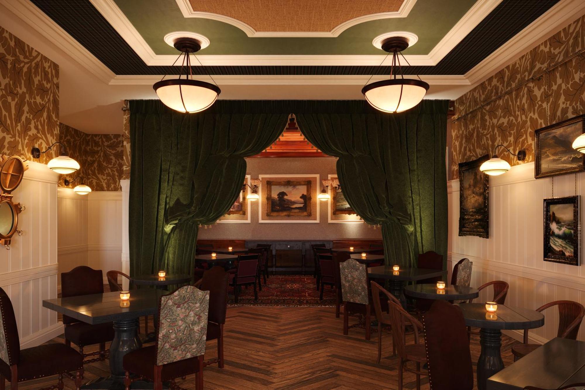 Portrush Adelphi Hotel Luaran gambar The interior of the restaurant