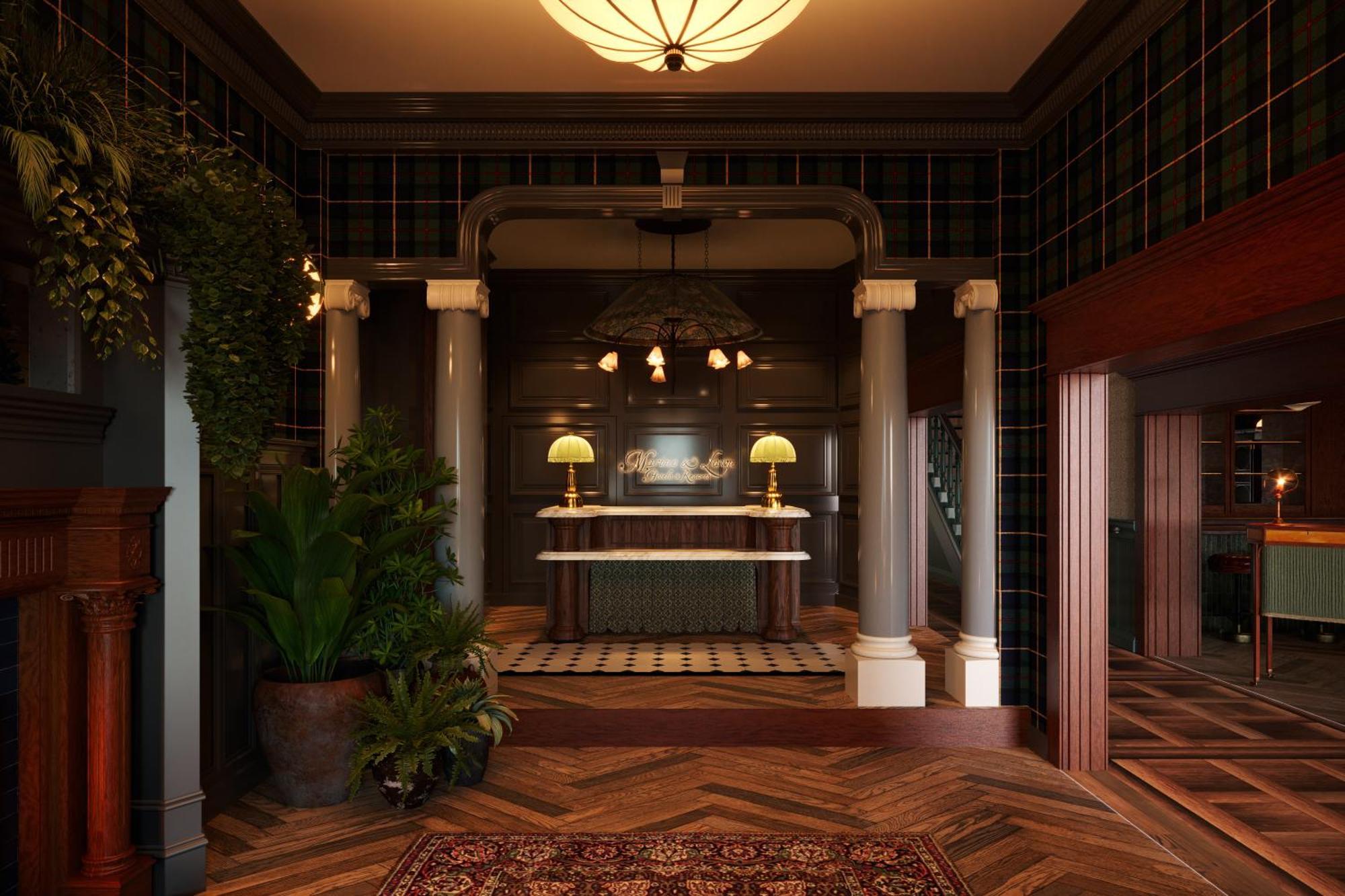 Portrush Adelphi Hotel Luaran gambar Interior of the hotel